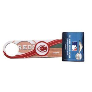 Cincinnati Reds Full Wrap 7" Bottle Opener Barware Kitchen Tailgating Man Caves